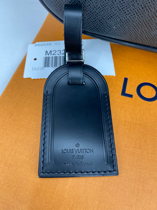 Louis Vuitton Pegase 60 Ardoise Taiga Rolling suitcase carry on Luggage pre owned