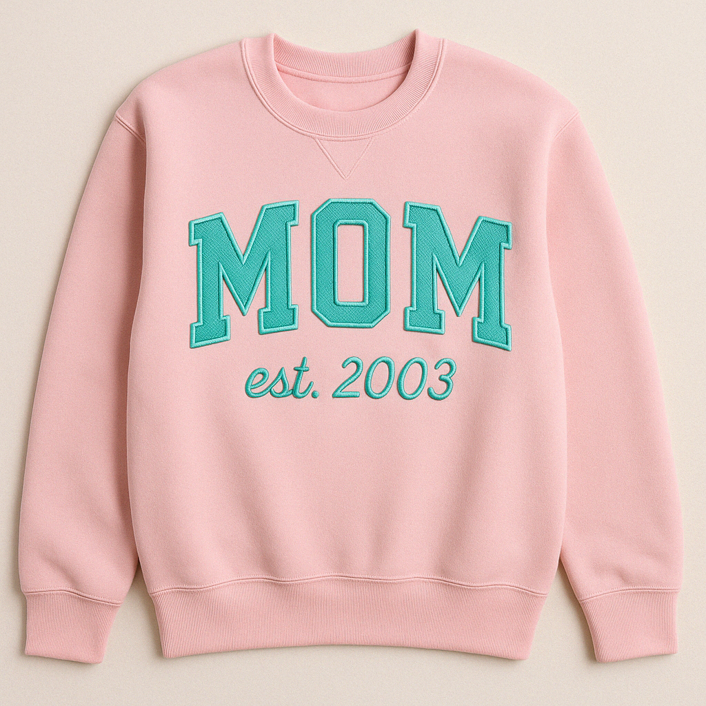 MOM established Embroidered Sweatshirt