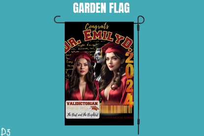 Personalized Garden Flag for Special Occasions
