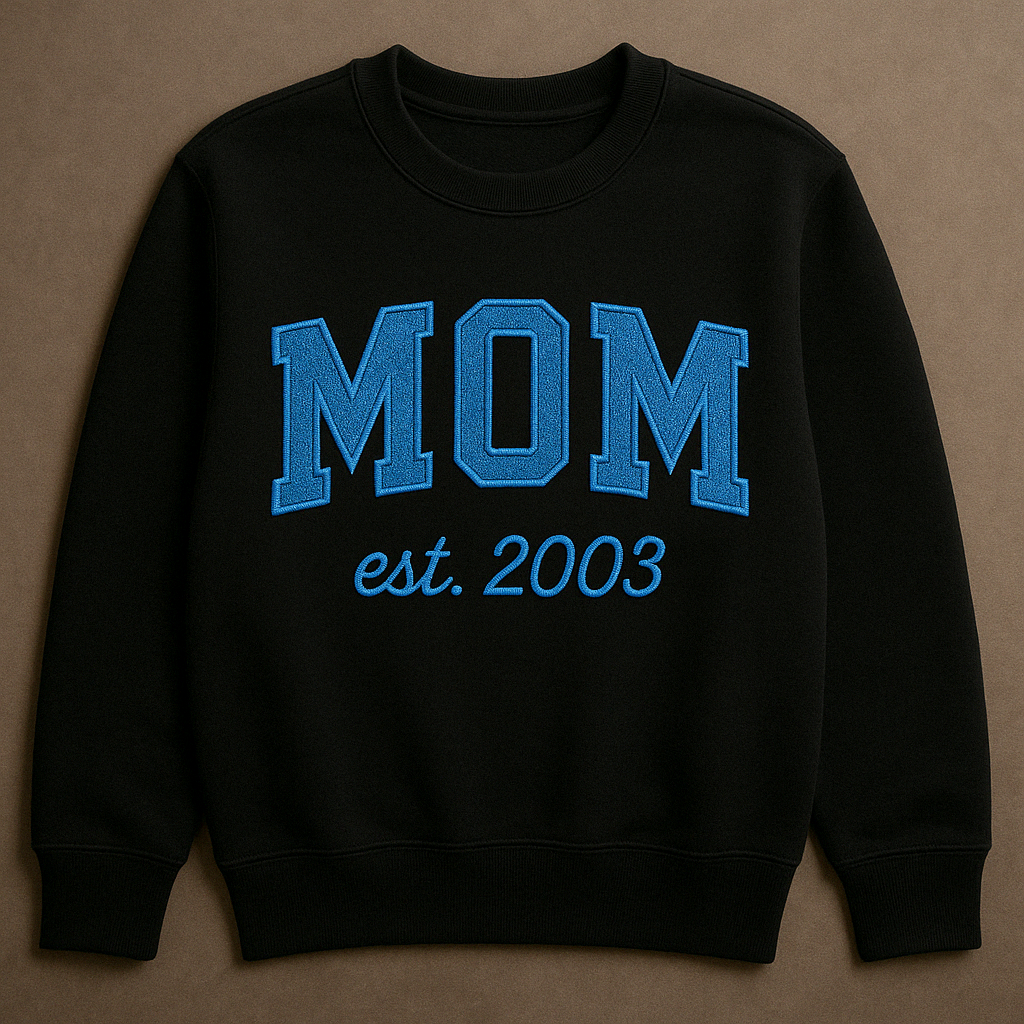 MOM established Embroidered Sweatshirt