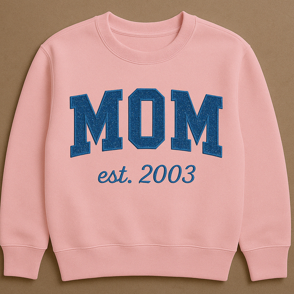 MOM established Embroidered Sweatshirt