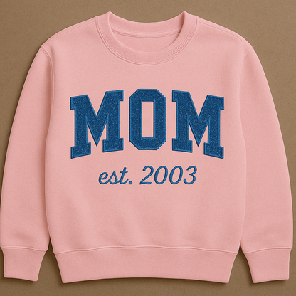 MOM established Embroidered Sweatshirt