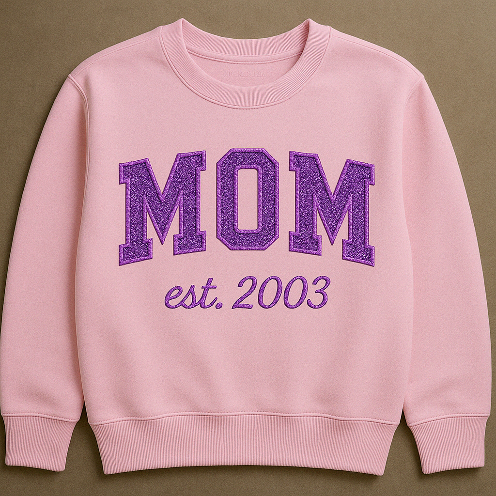 MOM established Embroidered Sweatshirt