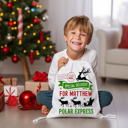 Personalized Santa Sacks