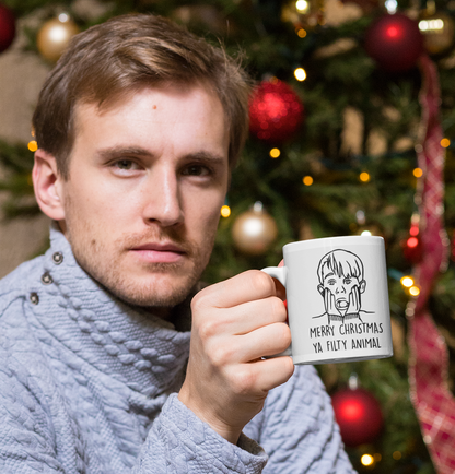 Home Alone inspired mug "Merry Christmas You Filthy Animal"