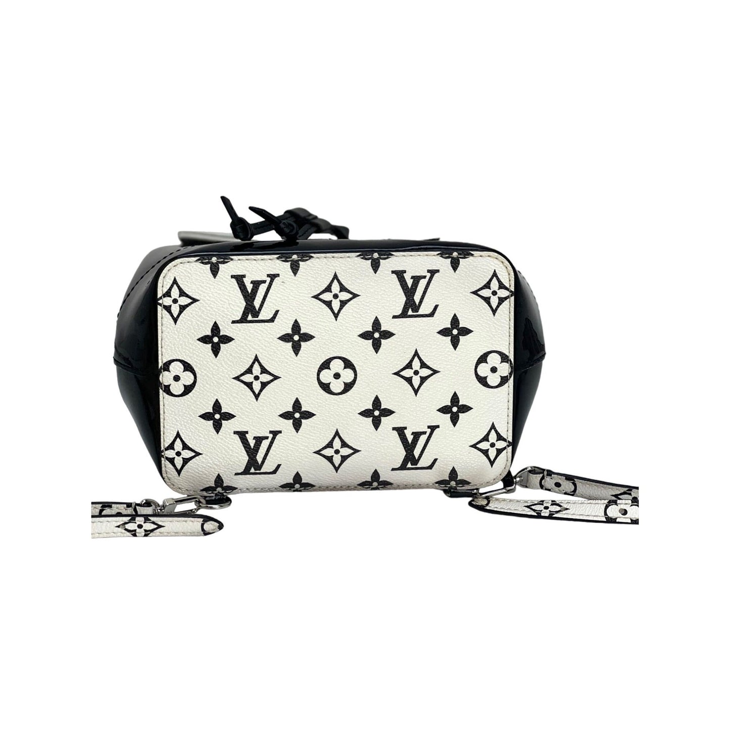 LOUIS VUITTON Hot Springs Backpack White Monogram and Patent Leather