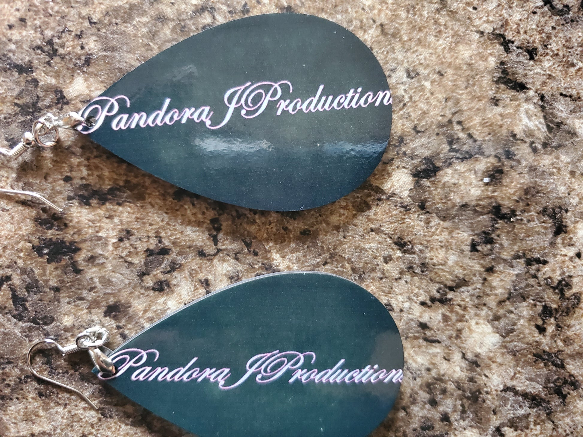Custom oval earrings