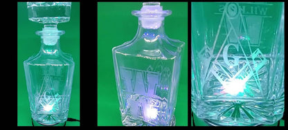 Personalized Whiskey Decanter