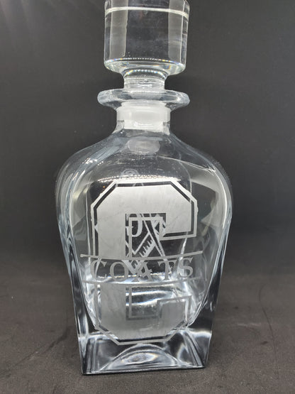 Personalized Whiskey Decanter