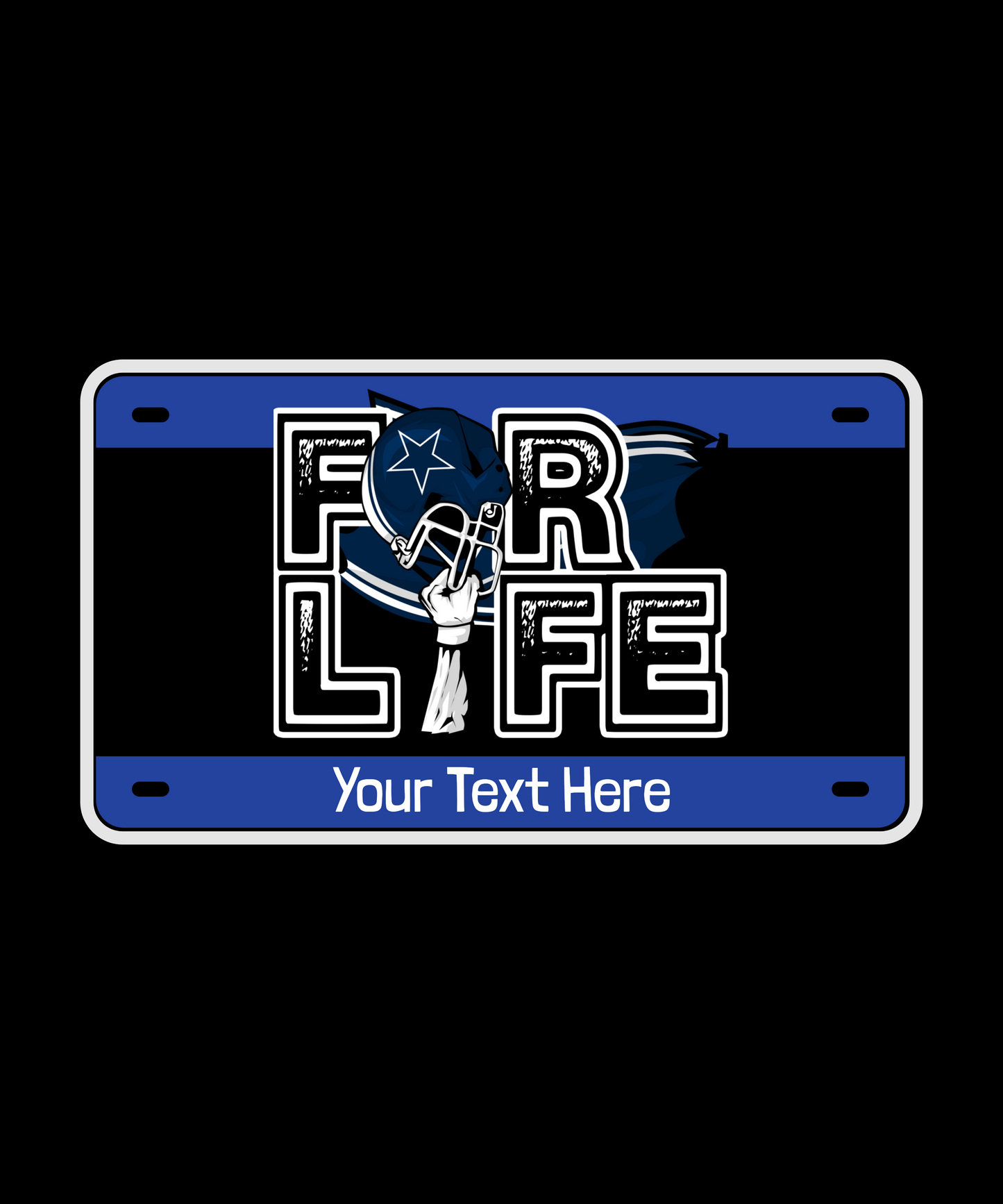 Personalized License Plates and License Plate Frames